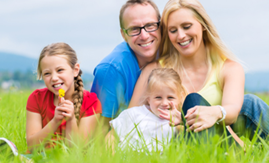 a happy family